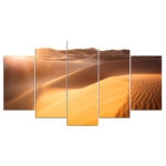Tableau dunes de sable dans le désert Tableau Oriental Tableau Monde