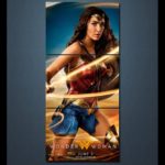 Tableau affiche du film Wonderwoman