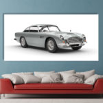 Tableau Aston Martin voiture Tableau Vintage Tableau Voiture