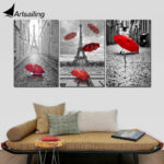 Paris et parapluies