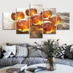 Tableau les 7 Dragon Balls