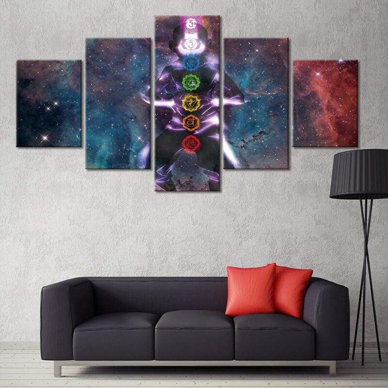 Tableau 7 chakras de Naruto