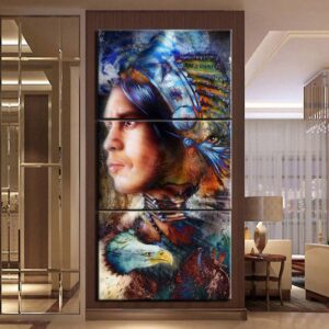 Tableau Amérindien esprit aigle