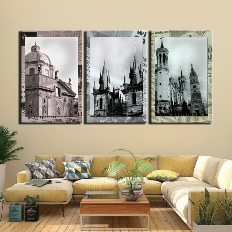 Tableau Basilique Notre-Dame des Fourvière, Lyon, France