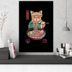 Tableau Chat Japonais Tableau Japonais Tableau Monde
