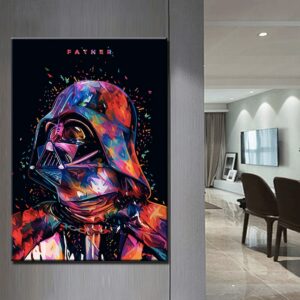 Tableau Dark Vador Pop