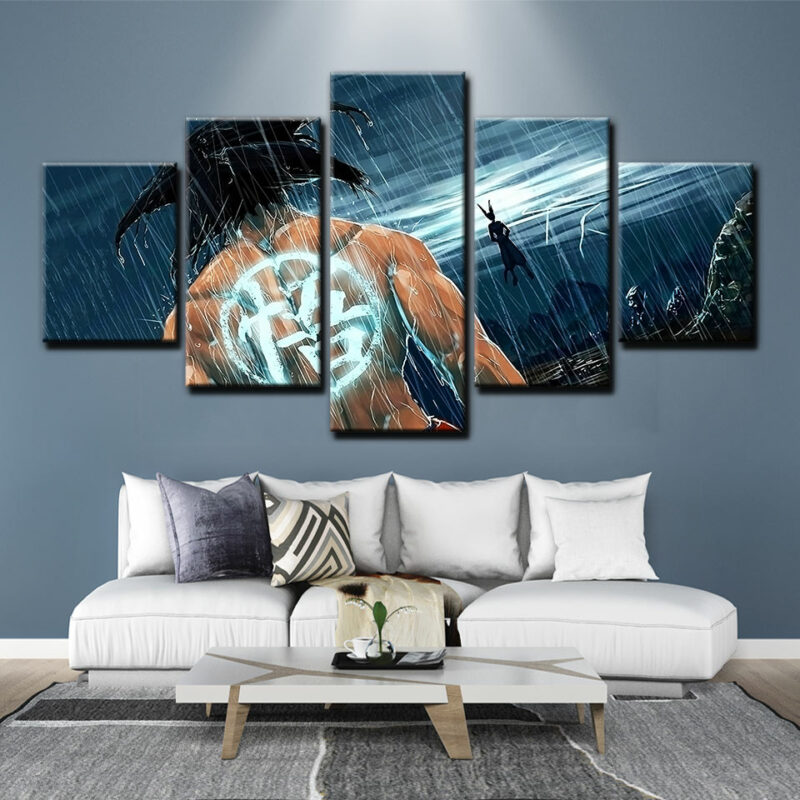 Tableau Dragon Ball contre Beerus