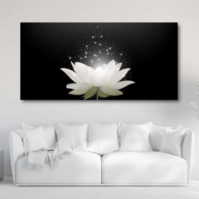 Tableau Fleur brillante