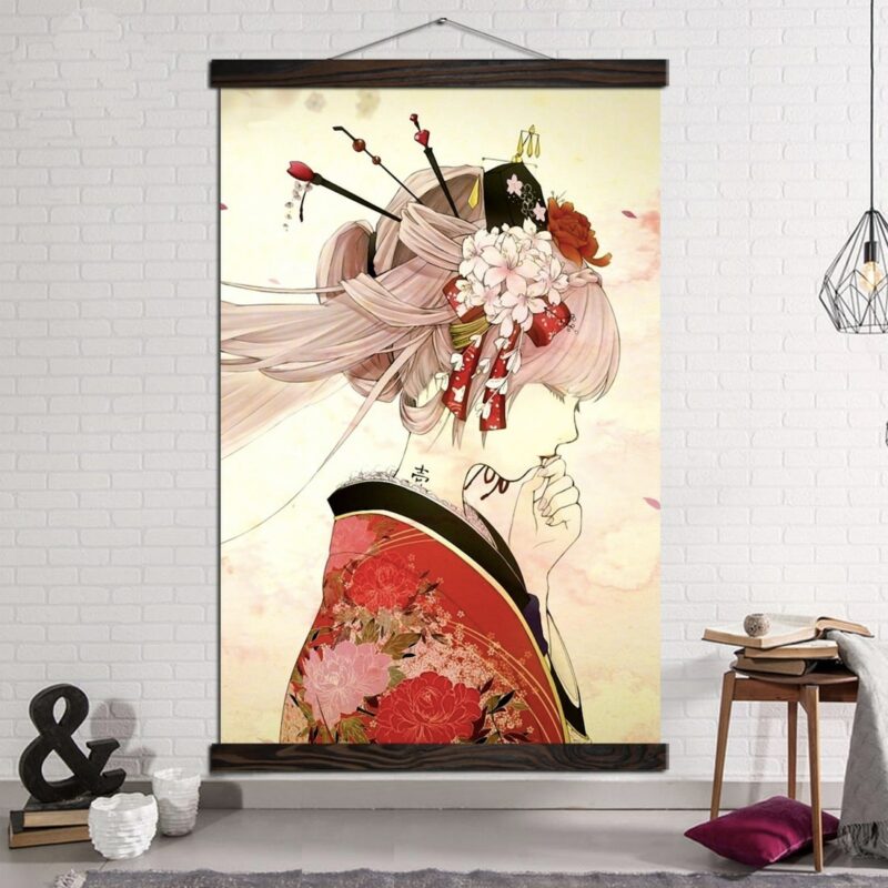 Tableau Geisha Japonaise