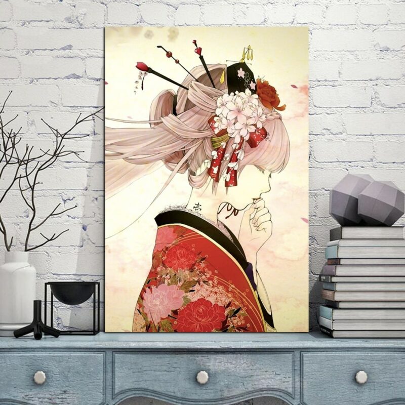 Tableau Geisha Japonaise