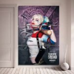 Tableau Harley Quinn, affiche film suicide squad