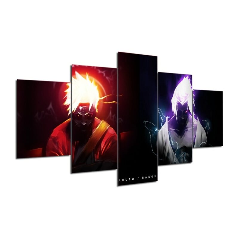 Tableau Naruto VS Sasuke Tableau Naruto Tableau Geek