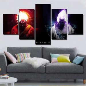 Tableau Naruto VS Sasuke