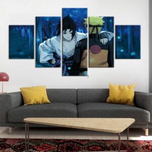 Tableau Naruto et Sasuke