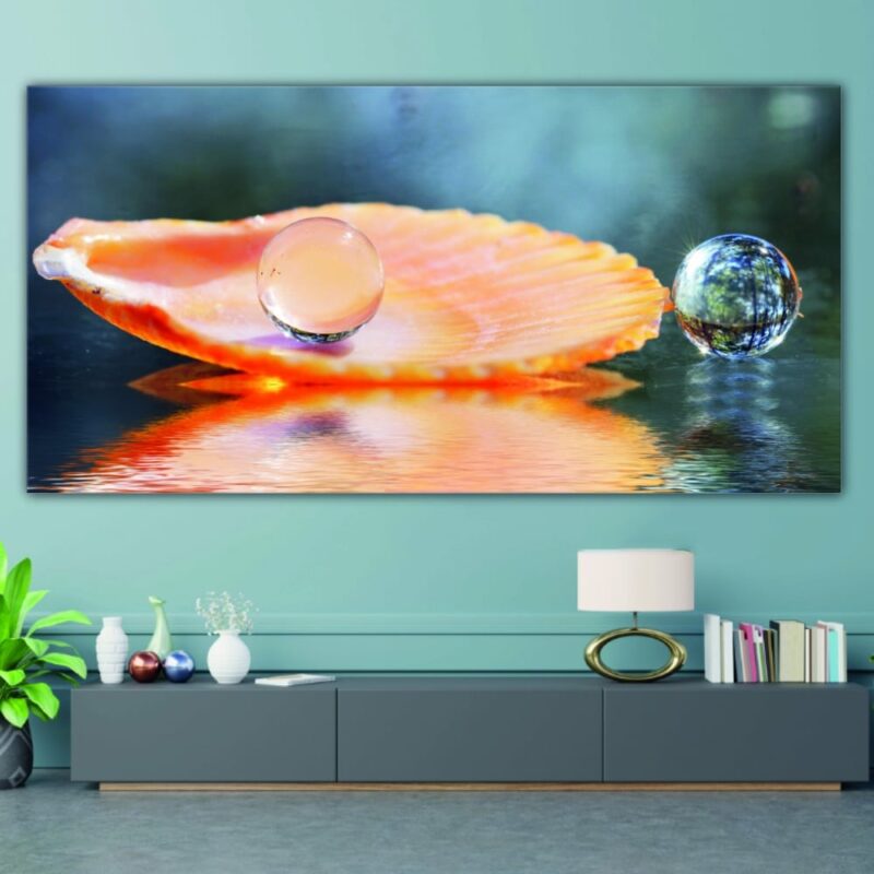 Tableau Perle délicate Tableau Mer Tableau Nature taille: XXS