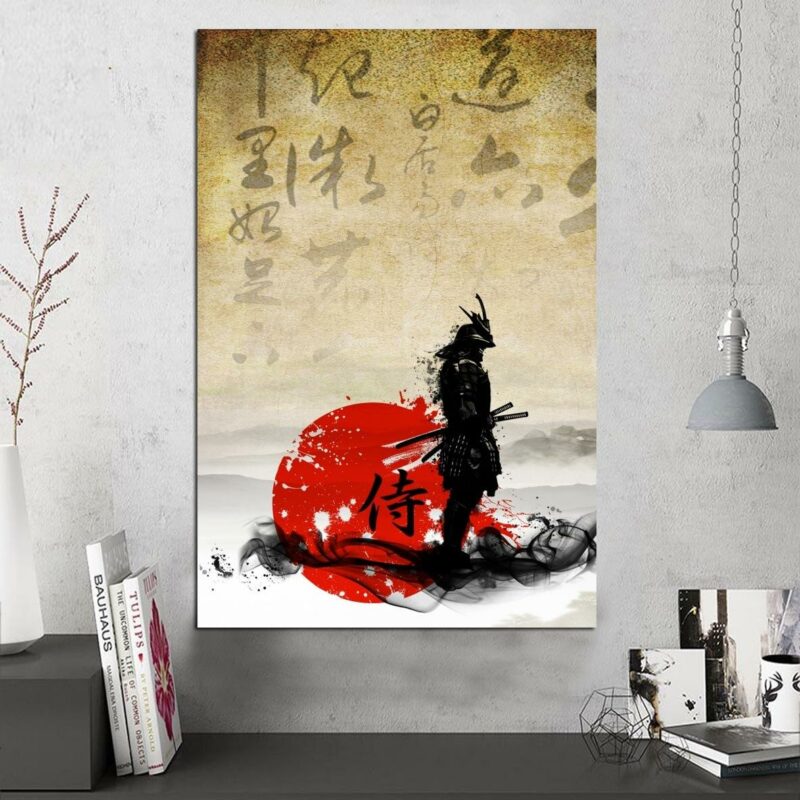 Tableau Samouraï Tableau Japonais Tableau Monde