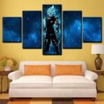 Tableau Super Sayian Blue