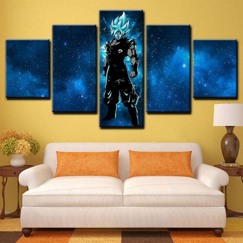 Tableau Super Sayian Blue