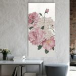 Tableau Vieille rose Tableau Vintage