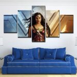 Tableau Wonderwoman et son sigle