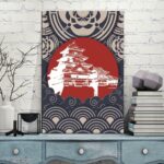 Tableau architecture Japonaise Tableau Japonais Tableau Monde