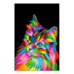 Tableau chat pop