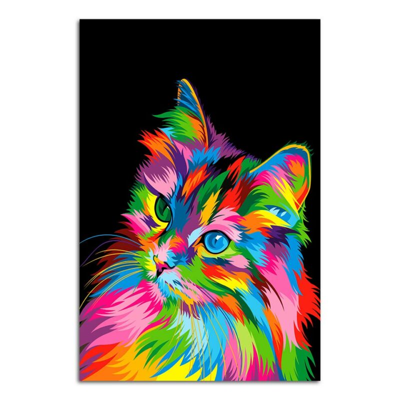 Tableau chat pop