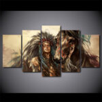 Tableau cheval indien Tableau Cheval Tableau Animaux