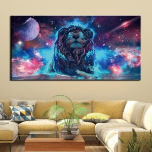 Tableau constellation lion