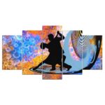 Tableau dance psychédélique