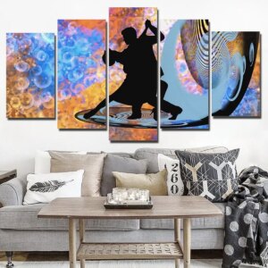 Tableau dance psychédélique