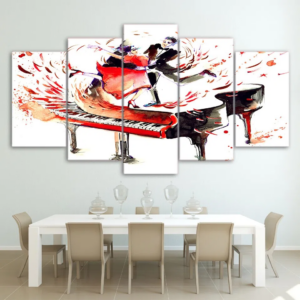 Tableau danse sur un piano Tableau Danseuse Tableau Sport taille: S