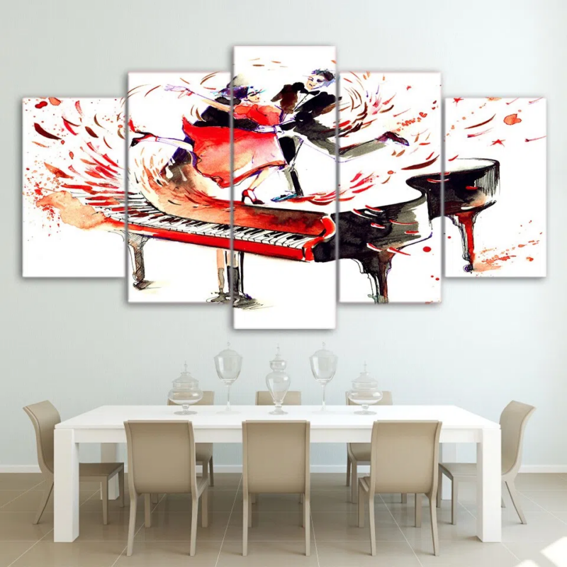 Tableau danse sur un piano Tableau Danseuse Tableau Sport taille: S