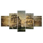Tableau deux voiliers Tableau Bateau Tableaux originaux taille: S