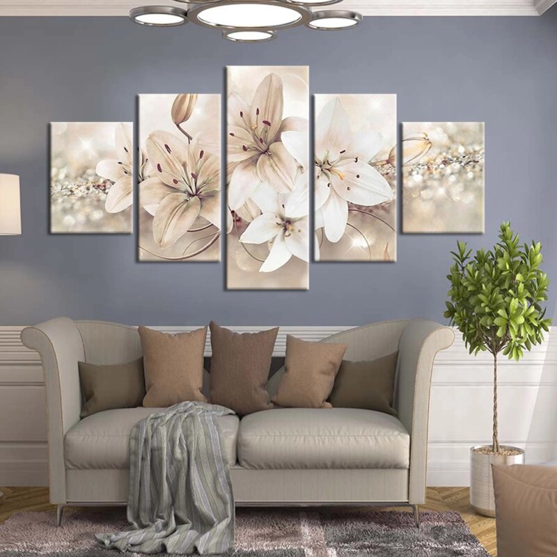 Tableau fleur de lys Tableau Fleur Tableau Nature format: Horizontal