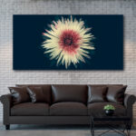 Tableau fleur solitaire Tableau Fleur Tableau Nature
