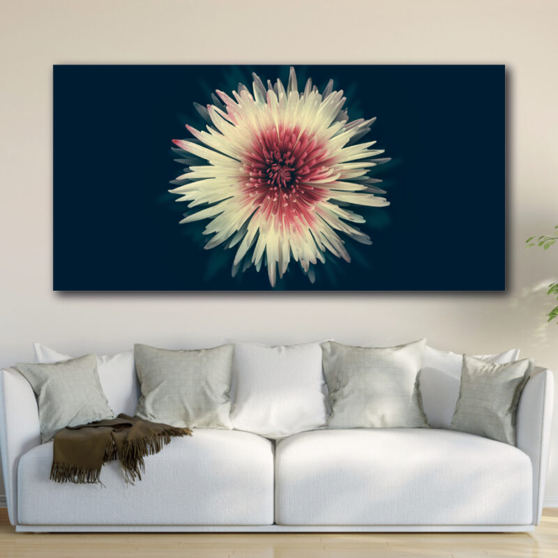 Tableau fleur solitaire Tableau Fleur Tableau Nature