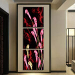Tableau fleurs enivrantes Tableau Abstrait taille: S