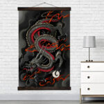 Tableau japonais esprit du dragon