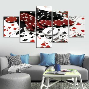 Tableau jeux de poker