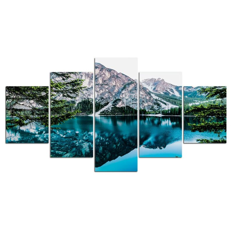 Tableau lac de montagne Tableau Montagne Tableau Nature Tableau Paysage taille: S
