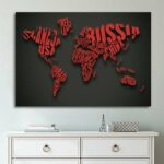 Tableau les mots du monde