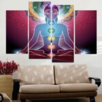 Tableau méditation chakras