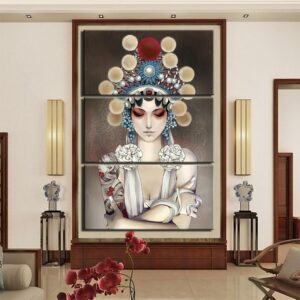 Tableau opéra Chinois