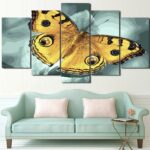 Tableau papillon jaune