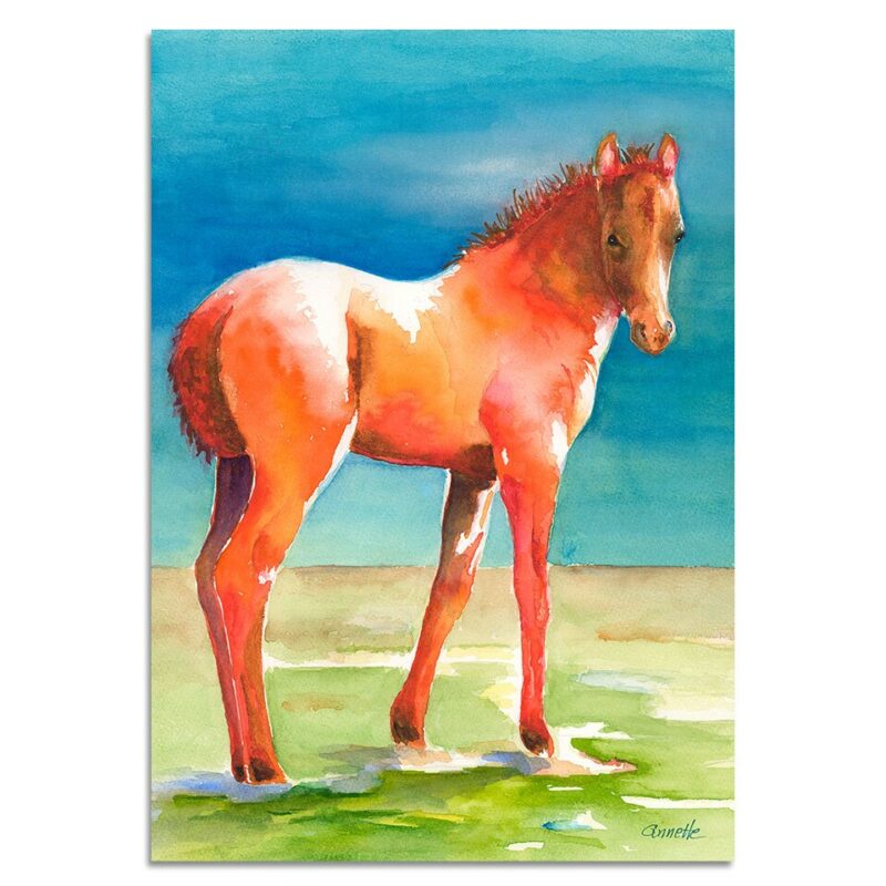 Tableau poulain
