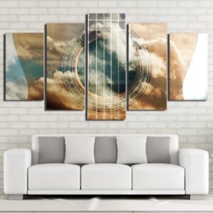 Tableau rêve musical Tableau Abstrait format: Horizontal