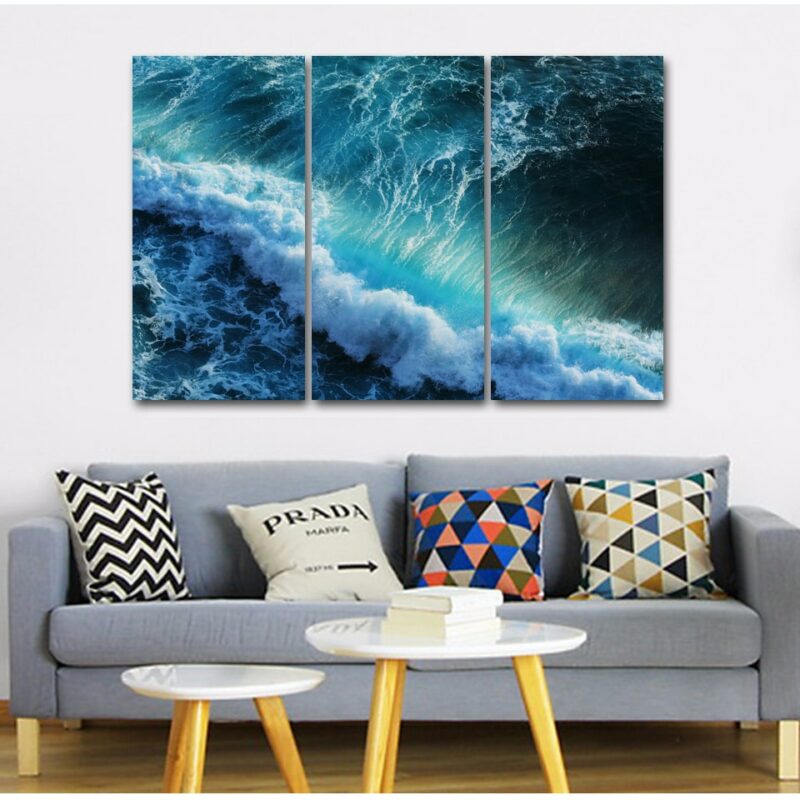 Tableau vague vue du ciel