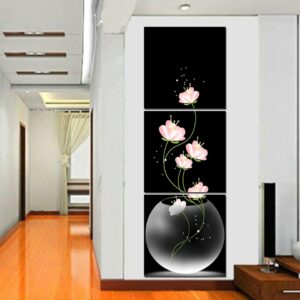 Tableau vase de fleurs Tableau Nature Tableau Fleur taille: S