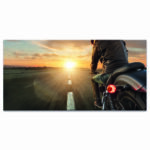 Tableau Harley Davidson en route